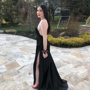 Elegant Black Evening Gown